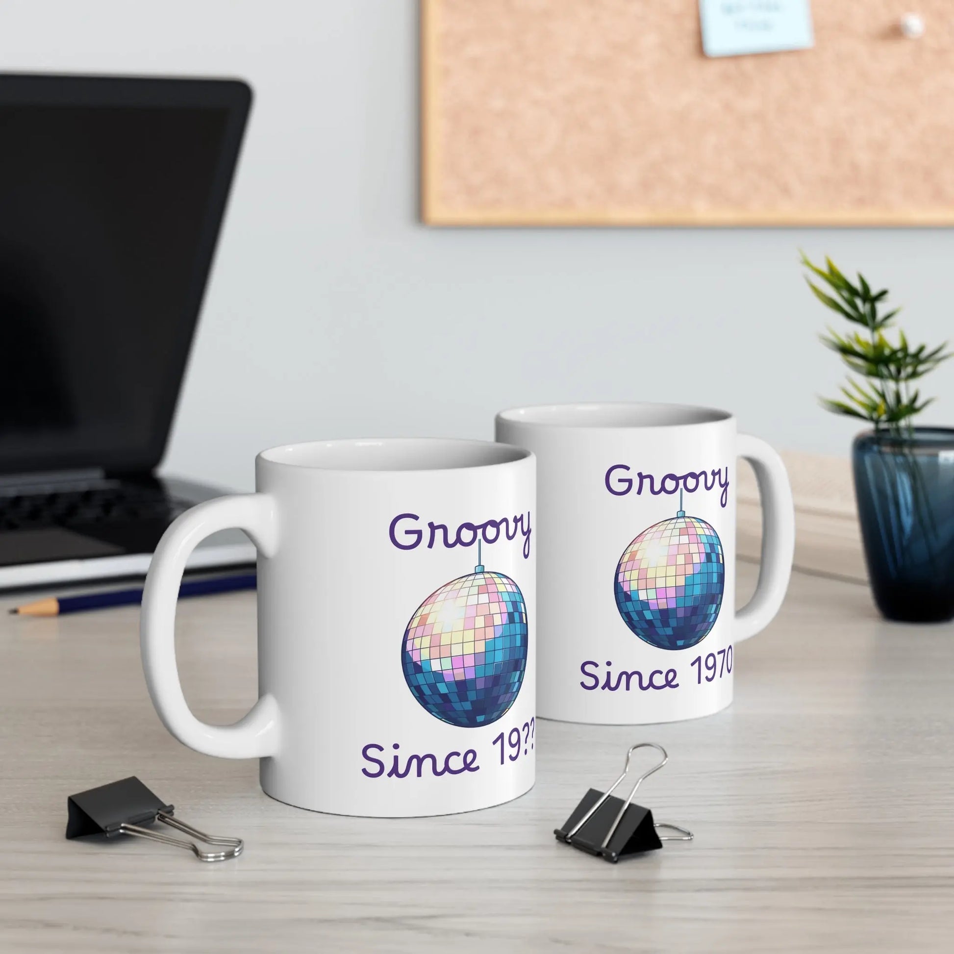 Personalised disco ball mug