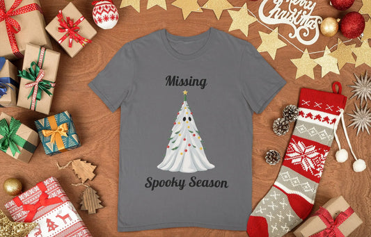 spooky christmas tshirt