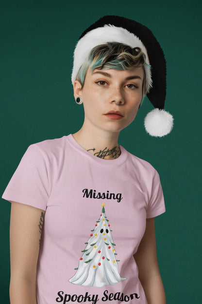 spooky christmas tshirt