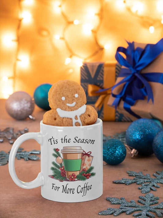 Coffee lovers christmas mug