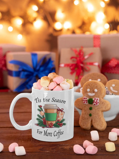 Coffee lovers christmas mug