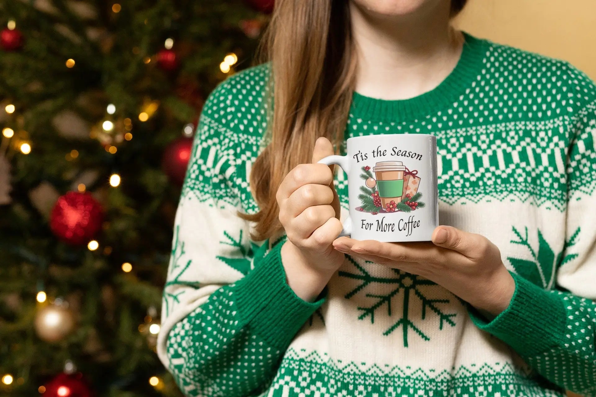 Christmas coffee mug