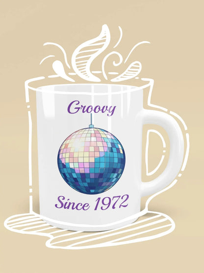 Personalised disco ball mug