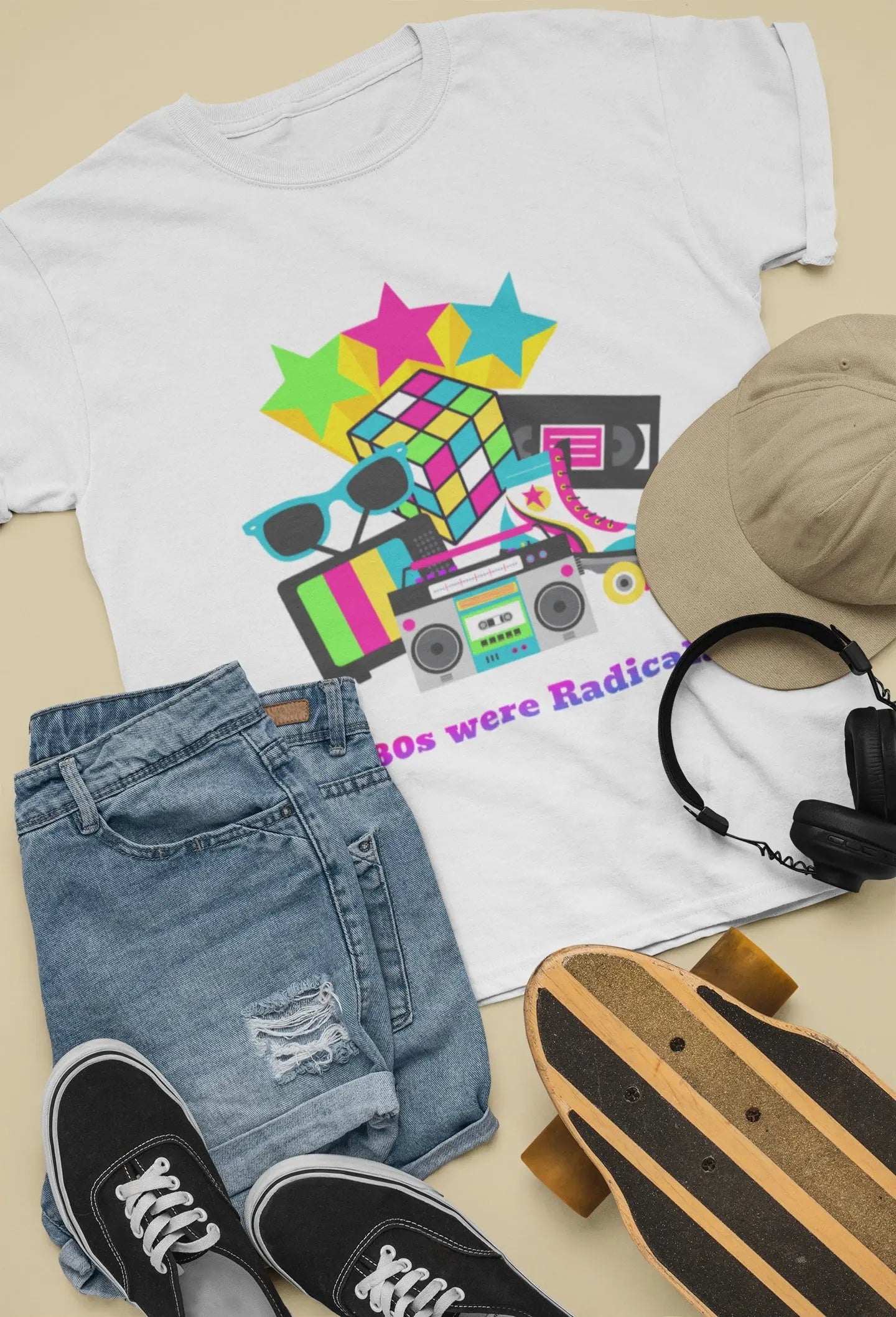 80s themed tshirt