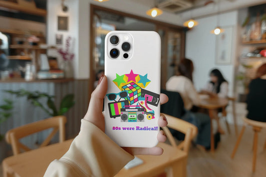 80s themed phone case