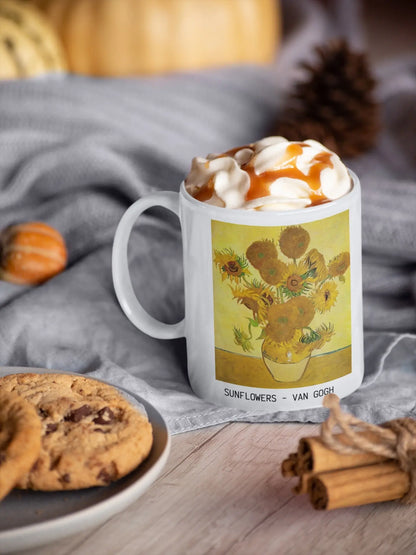 Van Gogh Sunflowers Mug