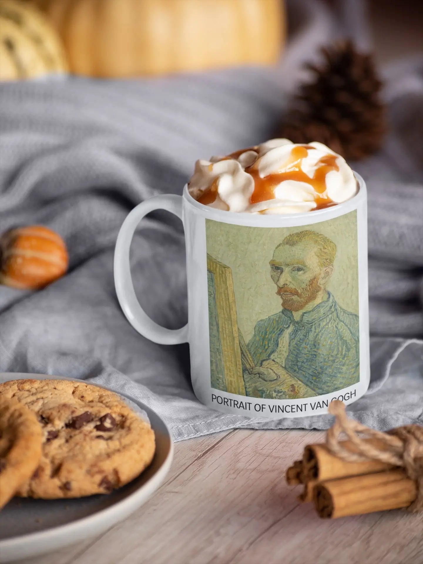 Van Gogh self portrait coffee mug