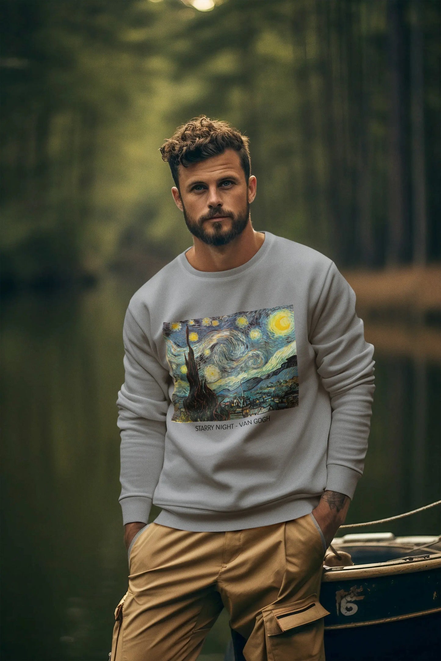 Vincent Van Gogh Starry Night Sweatshirt