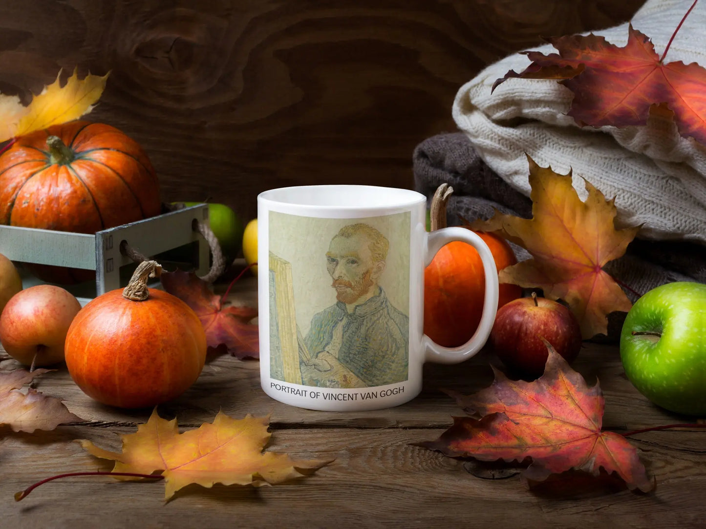 Van Gogh self portrait coffee mug