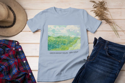 Vincent Van Gogh Wheat Fields Unisex Tshirt