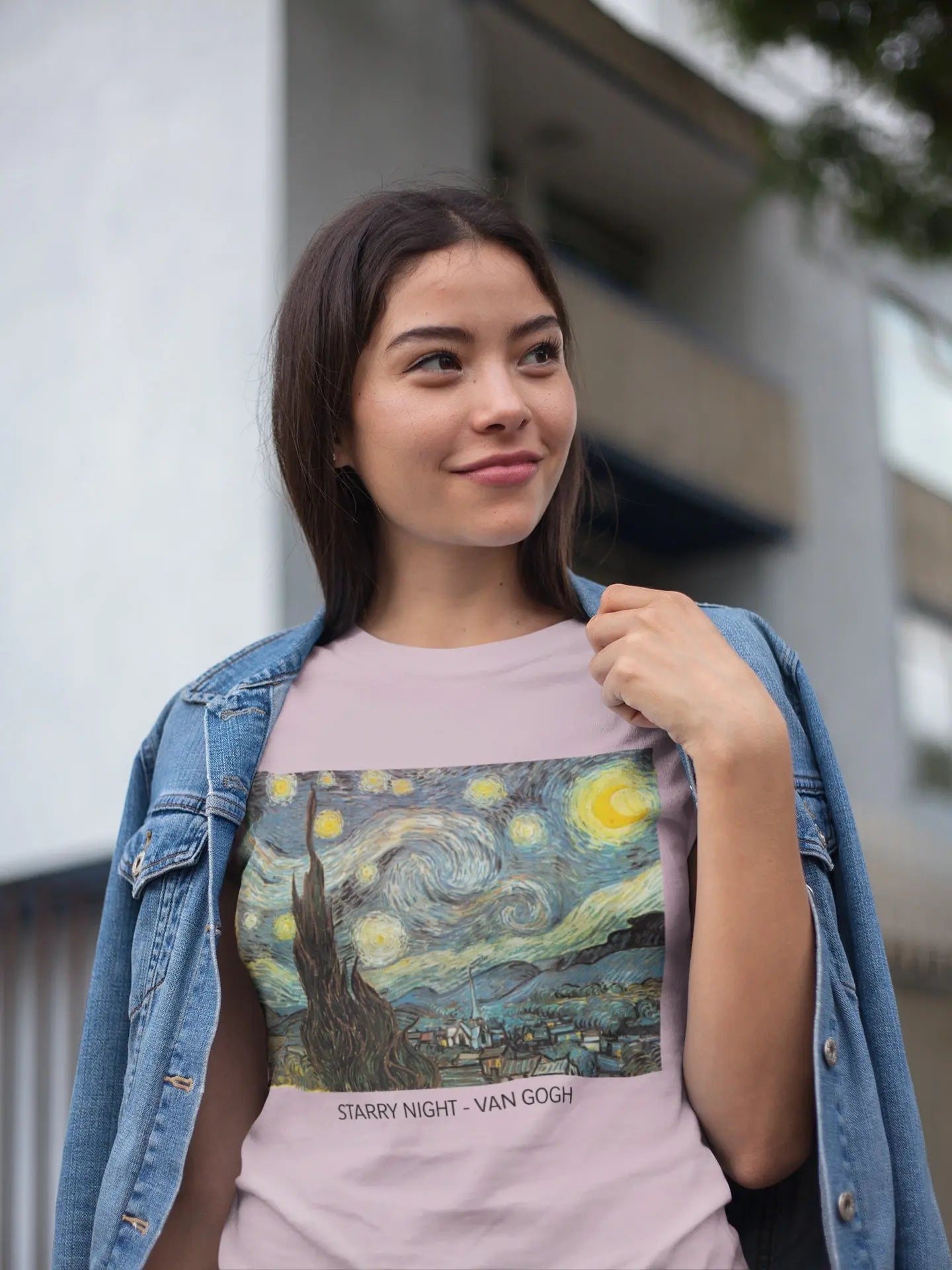 Vincent Van Gogh Starry Night Unisex tshirt