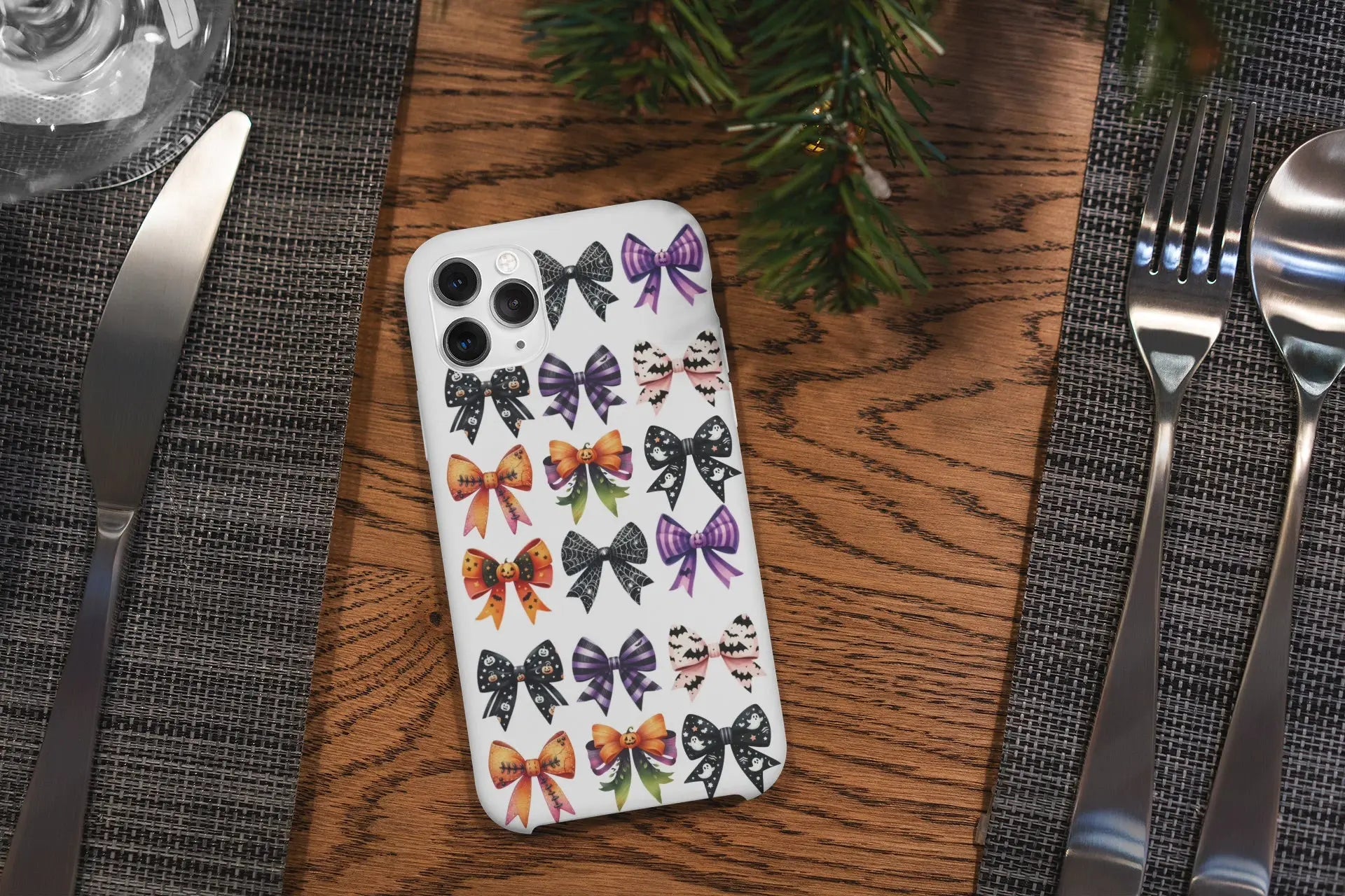 Halloween Bows phone case