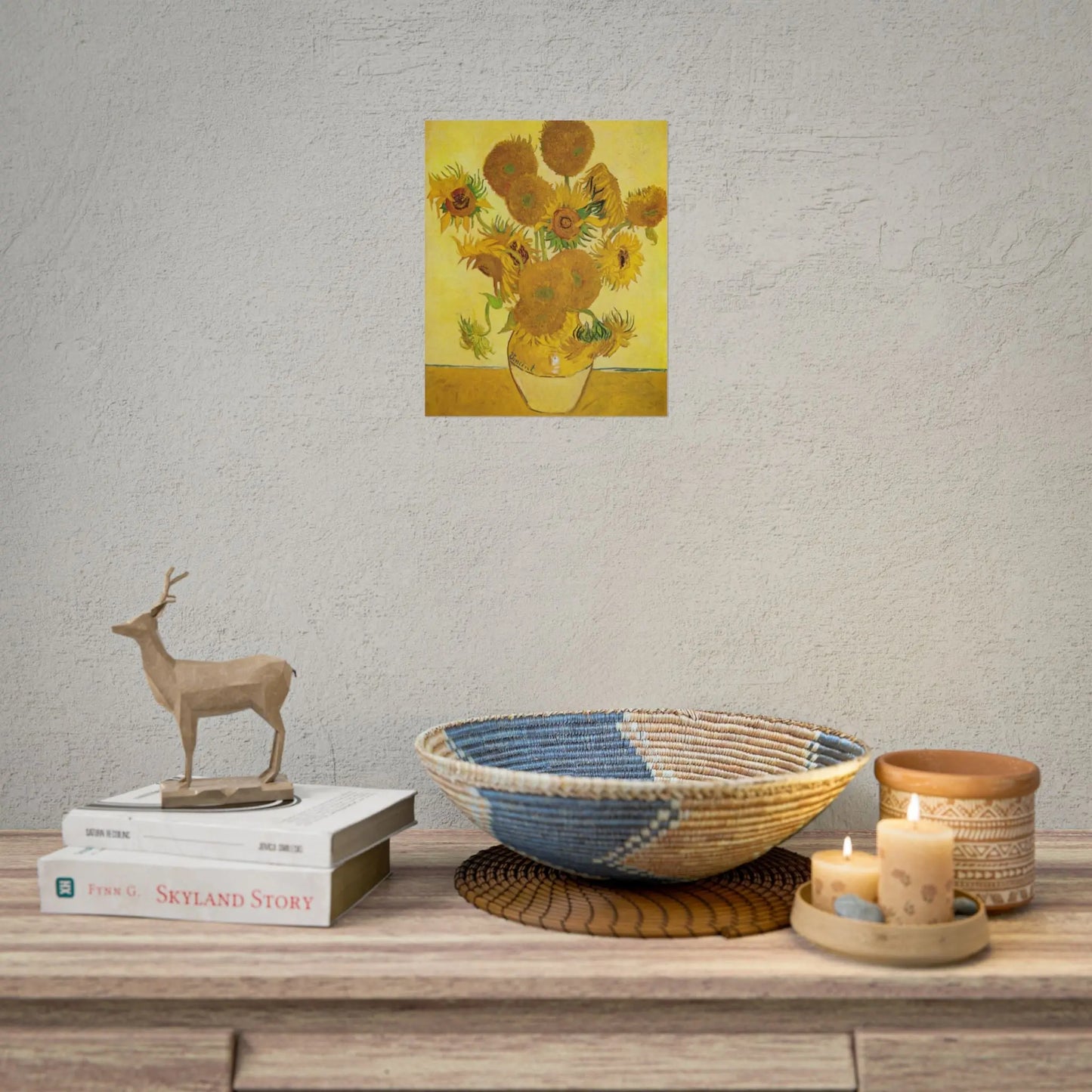 Van Gogh Art Print, Sunflowers