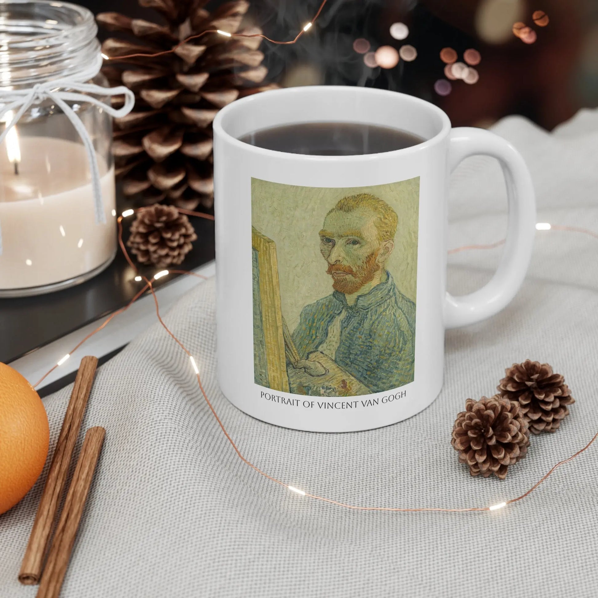 Van Gogh self portrait coffee mug