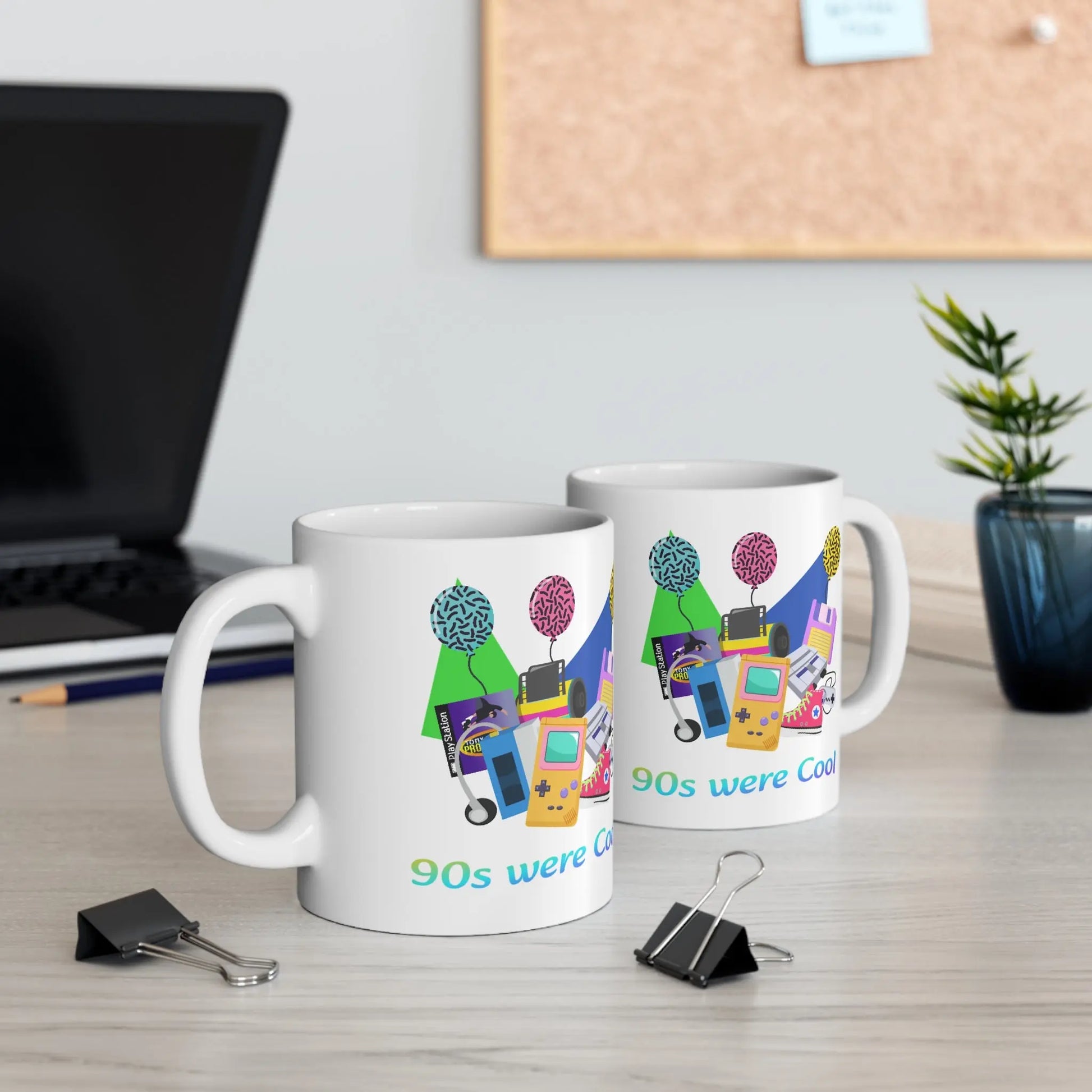 90s themed mug