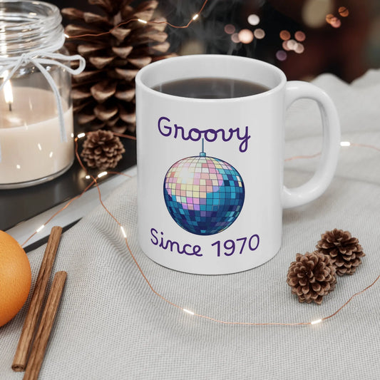 Personalised disco ball mug